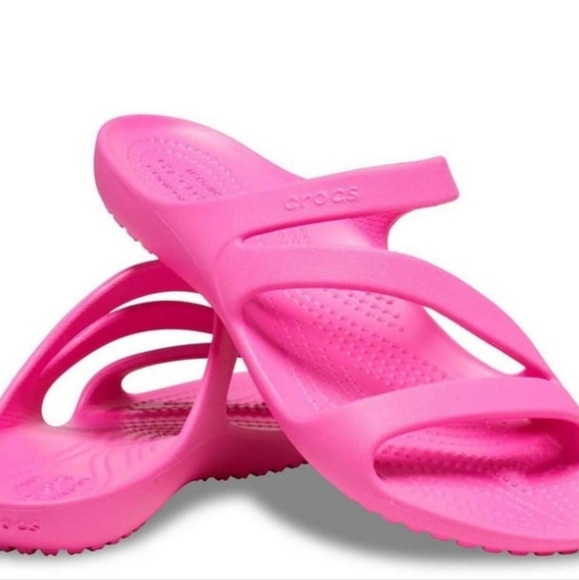 Crocs Kadee 2 Strappy Sandal - Pink - Picture 1 of 10